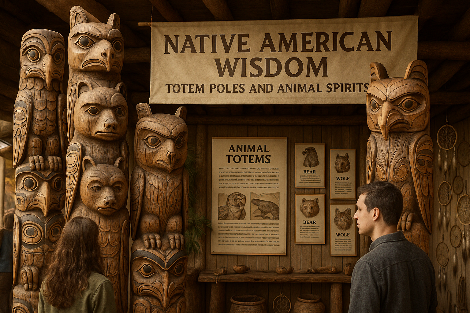 Native American Wisdom Exhibition Floor Plan