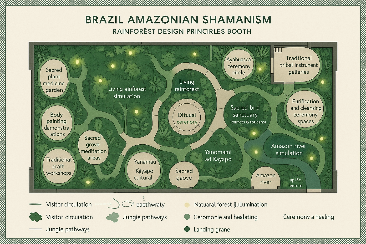 Amazonian Shamanism Exhibition Display