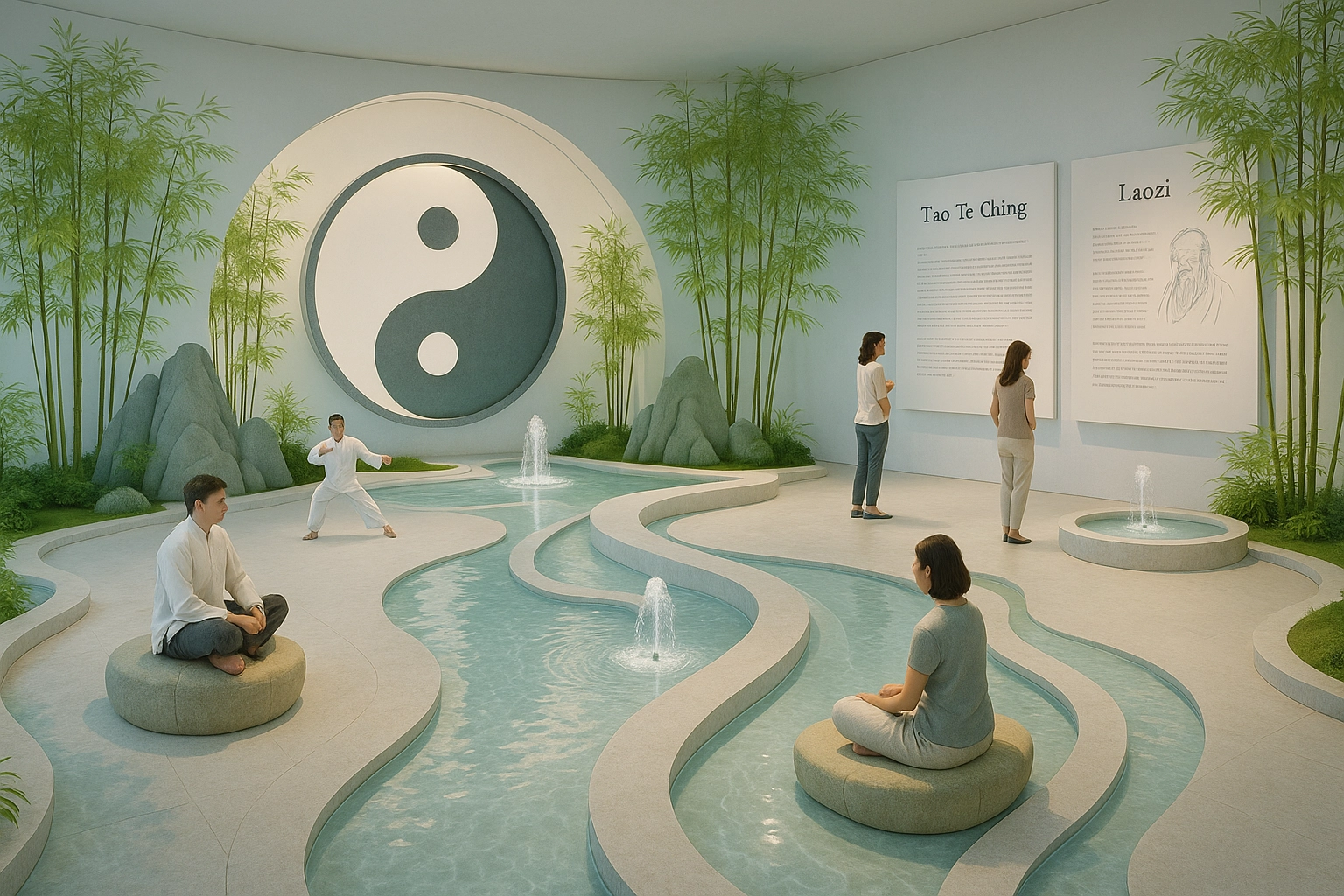 China Taoism Pavilion