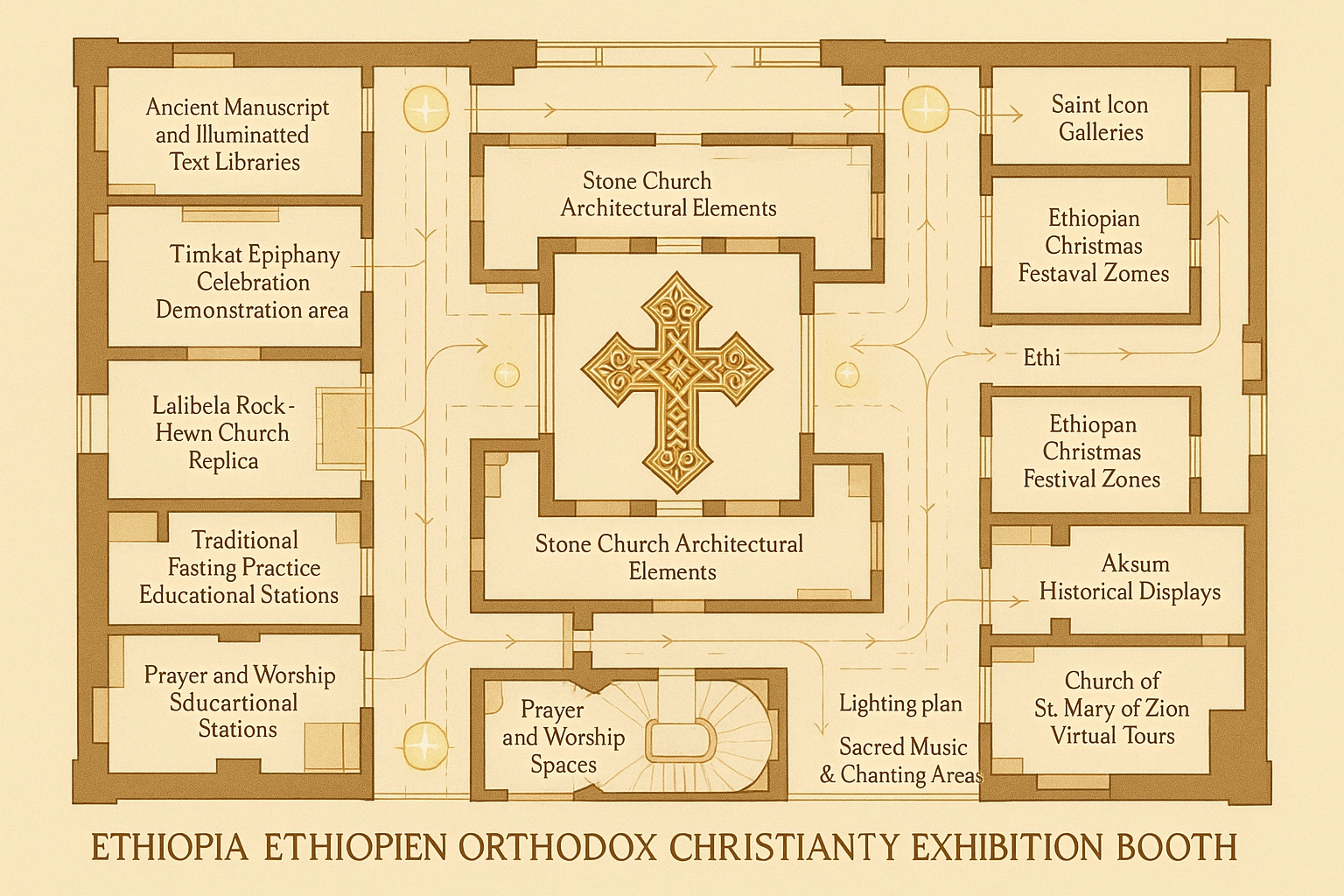 Ethiopian Orthodox Christianity Exhibition Display