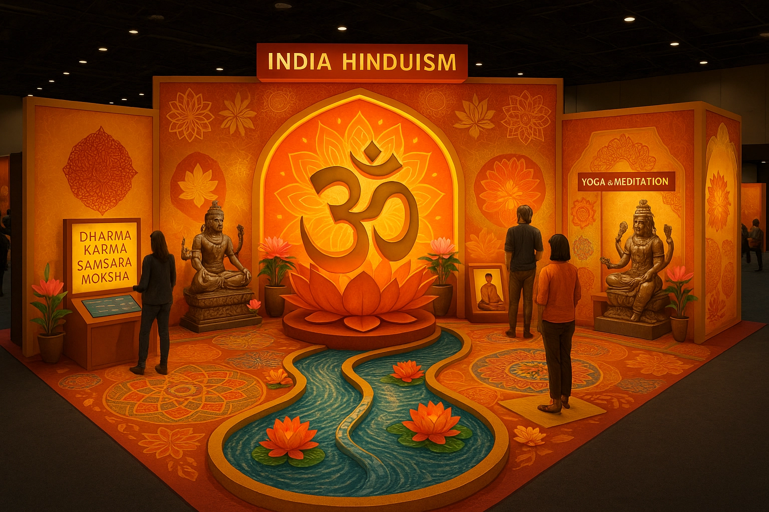 India Hinduism Pavilion