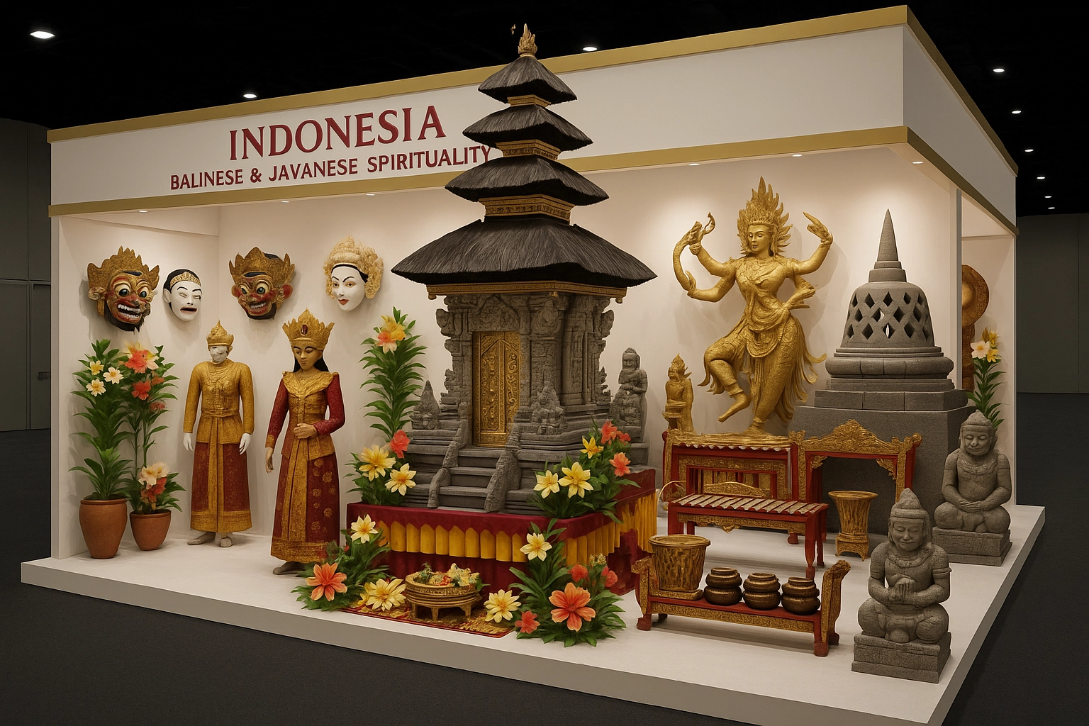 Indonesia Balinese Javanese Spirituality Pavilion