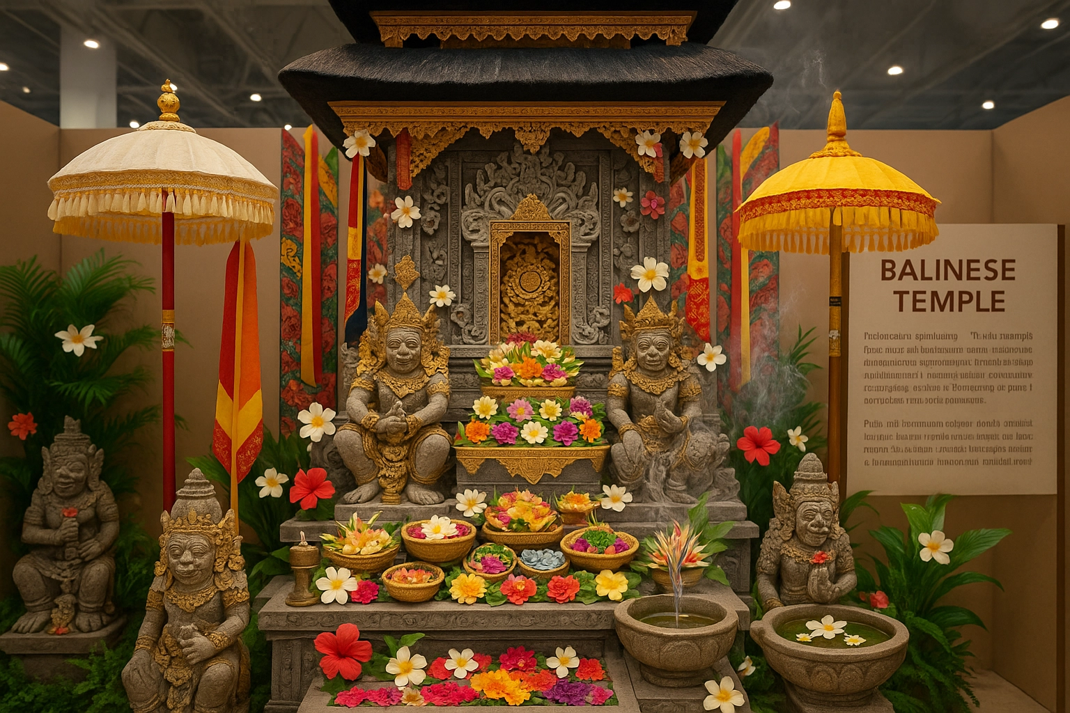 Indonesia Spirituality Exhibition Floor Plan