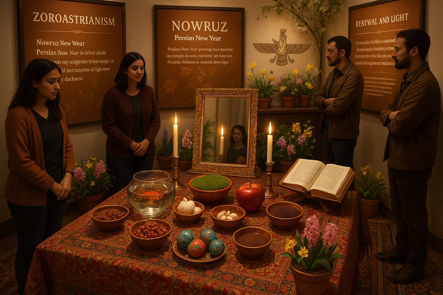 Sacred Fire Temple Display