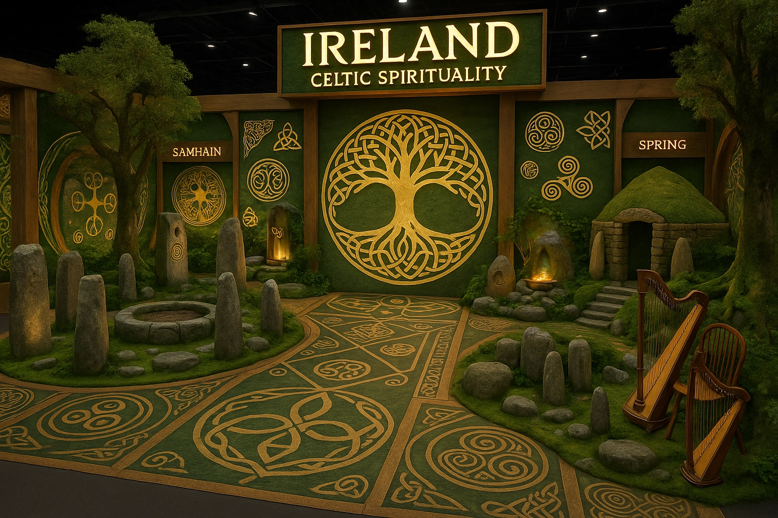 Ireland Celtic Spirituality Pavilion