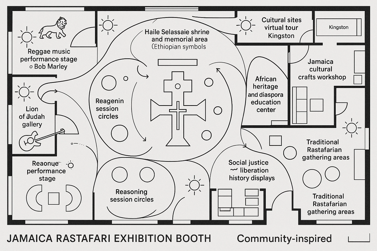 Rastafari Exhibition Display