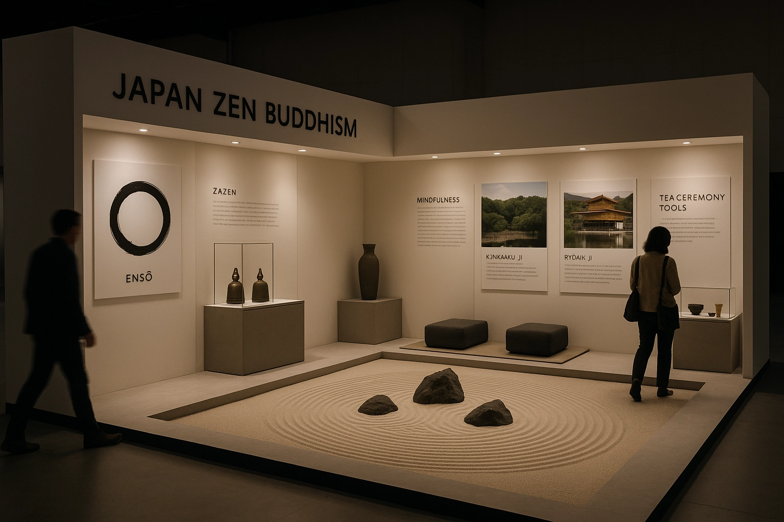 Japan Zen Buddhism Pavilion
