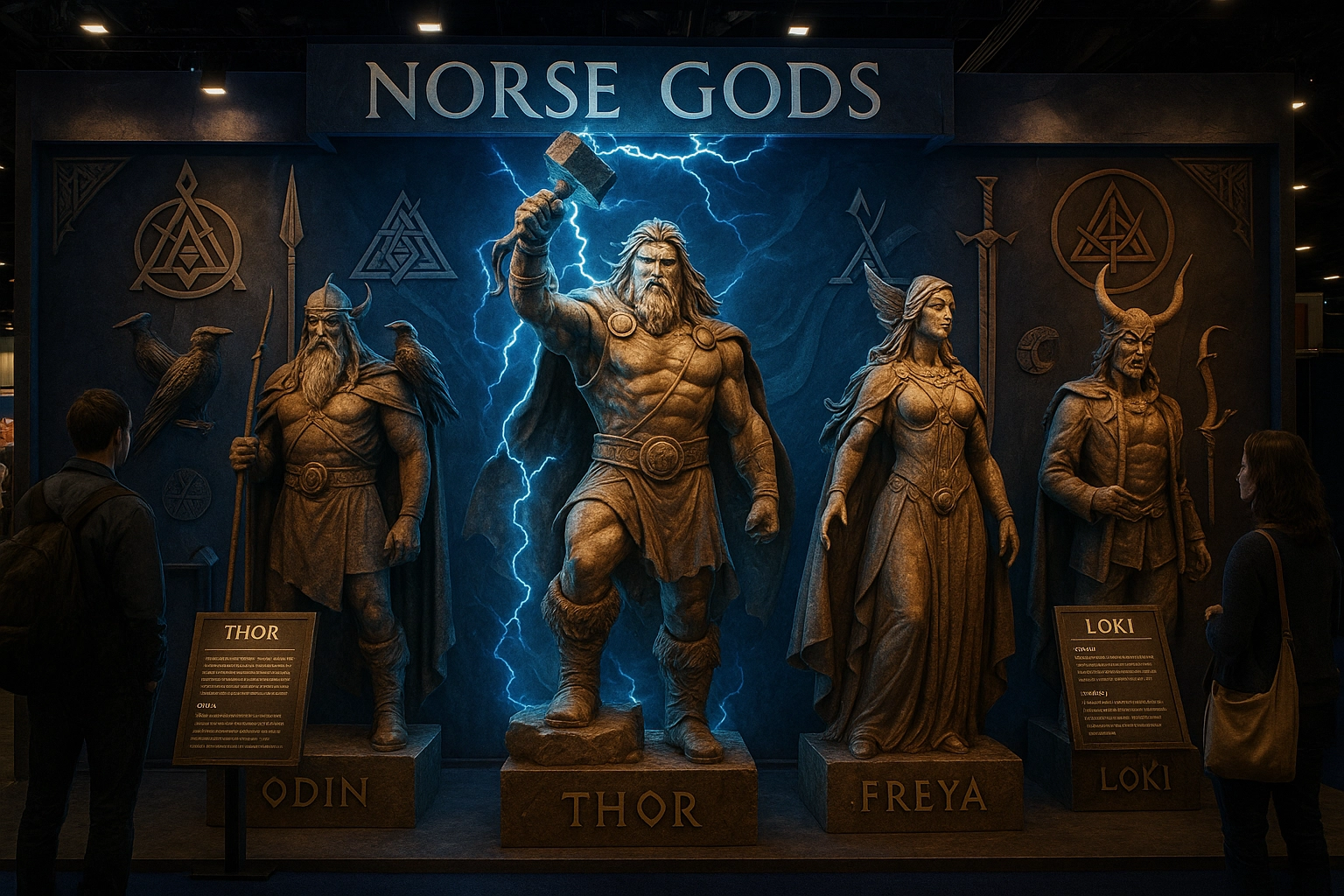 Sacred Norse Rune Circle