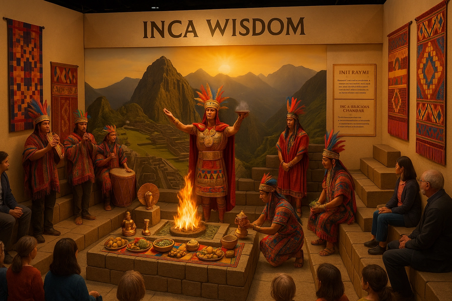 Sacred Chakana Symbol Display