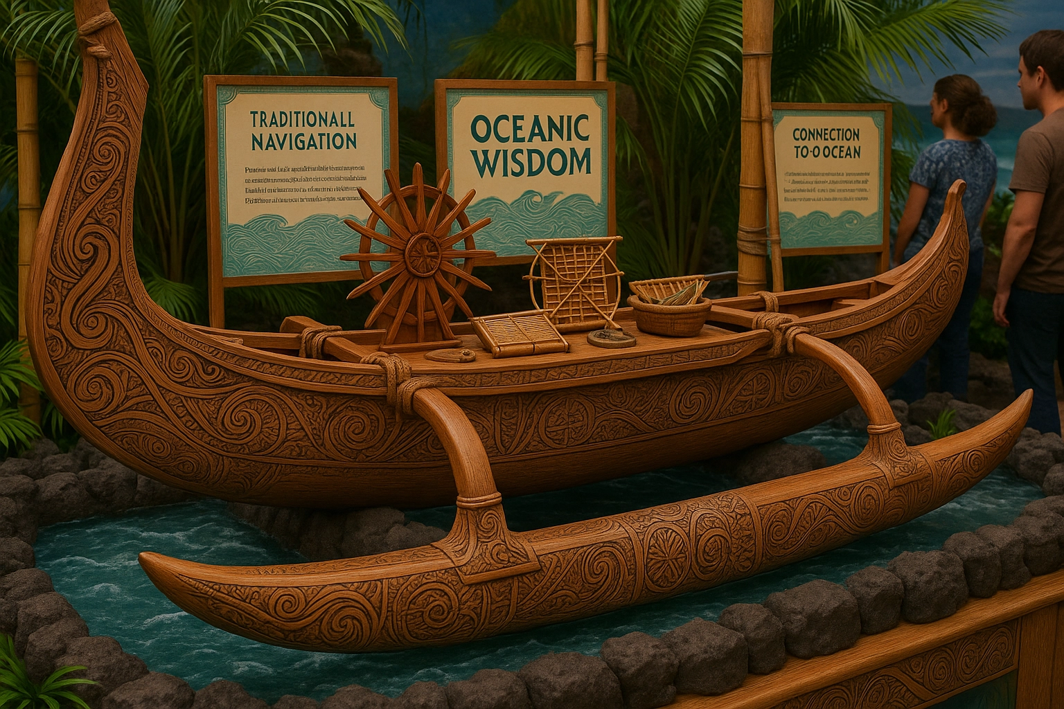 Oceanic Wisdom Exhibition Floor Plan