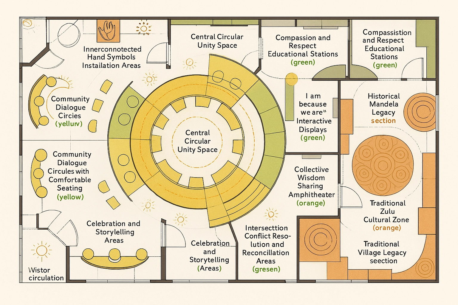 Ubuntu Philosophy Exhibition Display